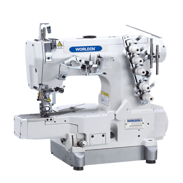 WORLDEN WD-600D-01CB | Direct Drive Cylinder Bed Interlock Machine