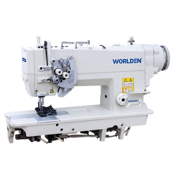 WORLDEN WD-845D | Direct drive Double needle Lock-stitch machine (Split needle bar)