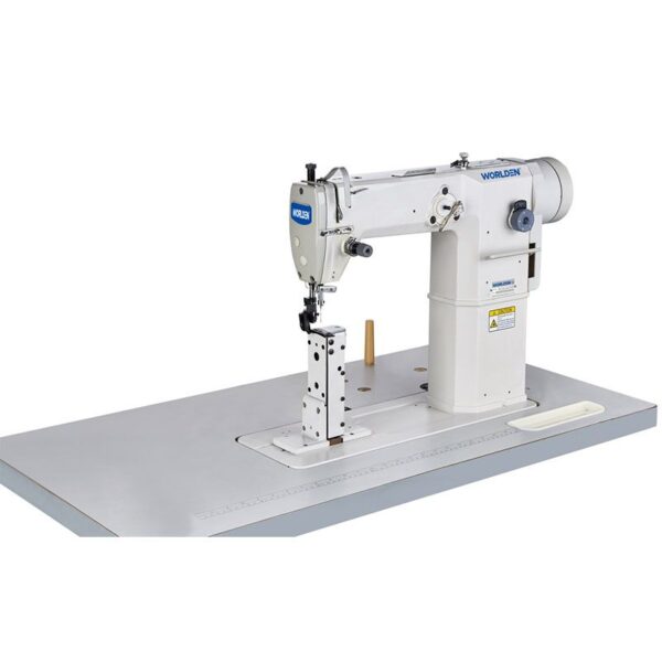 WORLDEN WD-810D | Single Needle Post-bed Roller Foot machine