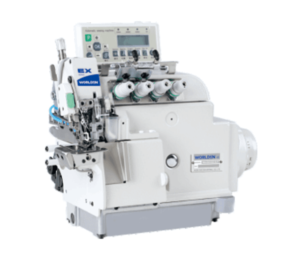 WORLDEN WD-EX5100-4UT | Full automatic Four Thread Cylinder-bed overlock machine