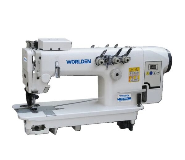 WORLDEN Three Needle Chainstitch sewing machine with Heavy Puller