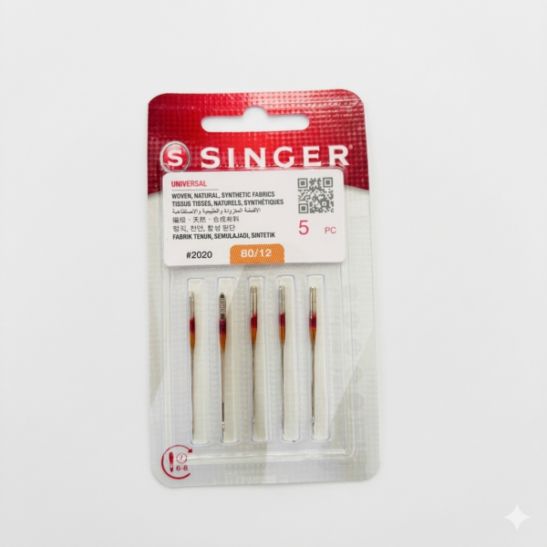 SINGER (#2020) Domestic Sewing Machine Needles