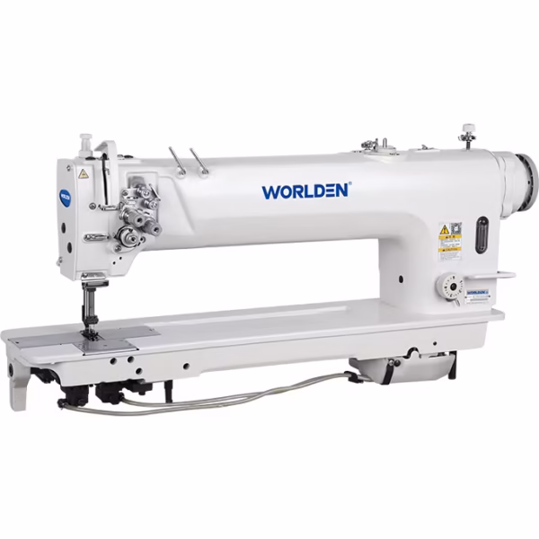 WORLDEN WD-8420L-56-D4 | Automatic Long arm Double needle Lockstitch Machine (Working space 38cm)